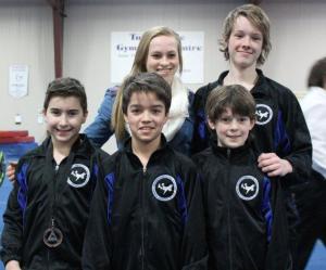 level 3 boys with Ellie